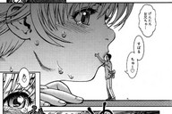 drawing gentle monochrome crying shrunken_men kissing tears panels ashika