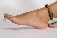 giantess collage feet barefoot unknown_artist shrunken_men nail_polish ankle_bracelet bracelet hanging_on