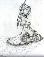 drawing chief anime gothic_lolita buckles straps