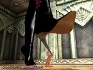 boots shrunken_men virtual_giantess heeled_boots imminent_crush digital_render