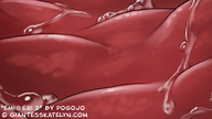 giantess micro nude vore comic color tongue saliva pogojo digestion stomach giantess_katelyn throat entrapment point_of_view internal_view emi_eri