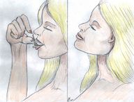 giantess vore shrunken_person swallowed nikko goddessia sketching