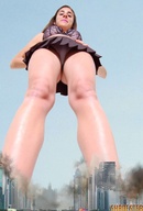 panties city upskirt destruction point_of_view