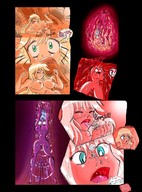 drawing giantess manga blonde comic color shrunken_woman snake_girl angel2012