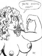 drawing giantess nude manga anime western_artwork prevore