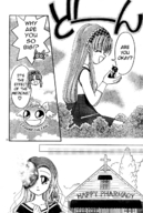 drawing gentle giantess comic monochrome long_hair handheld kneeling palm cat_girl happy_pharmacy