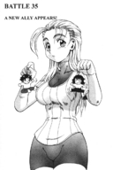gentle giantess monochrome long_hair clothed handheld shrunken_men kenichi strongest deciple
