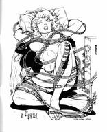 drawing giantess nude feet sleeping monochrome pillow people roller_coaster steph_and_mark_heike