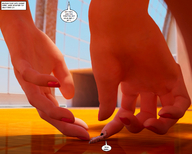 giantess handheld story shrunken_men pink_nails grabbing jessi_and_vicky jessi tiny_mk digital_render