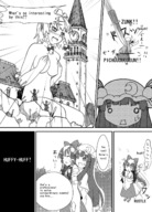 drawing giantess nude manga large_breasts destruction story english giant_sakuyas_adventure