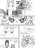 drawing giantess nude manga large_breasts destruction story english giant_sakuyas_adventure