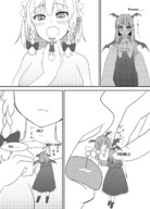 drawing giantess nude manga large_breasts destruction story english giant_sakuyas_adventure