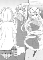 drawing giantess nude manga mega large_breasts destruction story english giant_sakuyas_adventure