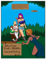 drawing giantess blonde comic color multiple_giantesses multiple_sizes stacky lakehylia