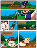 drawing growth vore blonde comic color large_breasts multiple_sizes giantesses stacky inhaled lakehylia