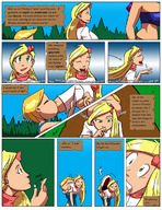 drawing growth vore blonde comic color multiple_giantesses multiple_sizes stacky inhaled lakehylia