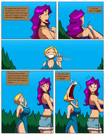 drawing growth vore comic color multiple_giantesses size stacky difference tale inhaled