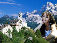 giantess collage unknown_artist sitting mountains houses trees church miss_lizz