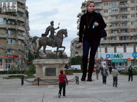 giantess blonde shoes outdoors jewelry