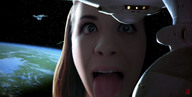 collage giga space planet jr giantess_katelyn open_mouth stars starship_enterprise
