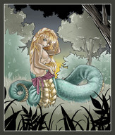 breasts drawing color long_hair snake_girl crisis_(felarya)