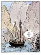 drawing giantess comic color ocean story gullivera land ships milo_manara