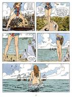 drawing giantess nude comic color ocean military story gullivera pirates milo_manara makeshift_clothing