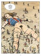 drawing giantess pussy sleeping comic color pubic_hair military story bondage gullivera milo_manara makeshift_clothing
