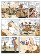 drawing giantess comic color barefoot story bondage gullivera milo_manara food_and_wine sleeping_potion makeshift_clothing