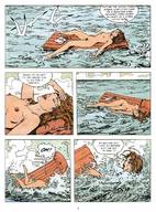 drawing giantess comic color ocean story gullivera milo_manara stranded