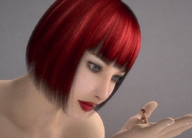 handheld red_hair shrunken_woman boomgts digital_render