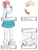 crush pokemon feet shrunken battle shoe_crush dawn_(pokemon)