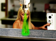 collage shrunken shrunken_men laboratory shrinking_machine female_scientist examining