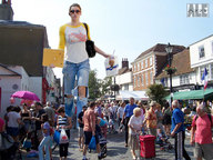 giantess collage buildings walking sunglasses people shopping cobble_stone