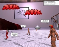 giantess jessica alien soles victoria story shrunken_people jessi_and_vicky under_foot tiny_mk digital_render