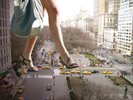 collage city high_heels buildings unknown_artist walking streets vehicles giantess_legs