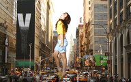 giantess collage city high_heels traffic buildings brunette lindsay_lohan unknown_artist shrunken_people streets between_buildings