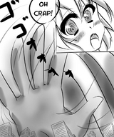 drawing giantess feet manga city large_breasts destruction story english toka