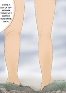 drawing giantess feet manga city destruction story english
