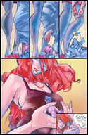 comic mamabliss shrunken story red_hair shrunken_men dress_rehearsal
