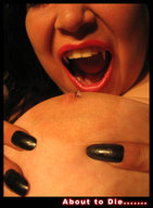 breasts vore mouth teeth vampire areola photograph captions