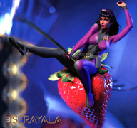 elf shrunken_men shrunken_woman serayala digital_render