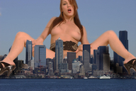 collage nude city mega red_hair