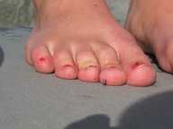 giantess collage micro feet barefoot shrunken_men running