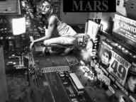 giantess city monochrome clothed kneeling vehicles mars crouching