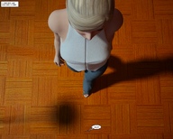breasts crush alien barefoot blood shrunken_people cruel ufo tiny_mk jessica_and_victoria spacecraft chapter_4