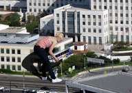 giantess collage city blonde clothed bus jr streets vehicles lifting downward_angle lifting_bus