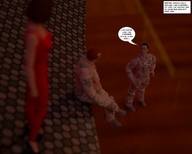 breasts crush alien barefoot blood shrunken_people cruel ufo tiny_mk jessica_and_victoria spacecraft chapter_4