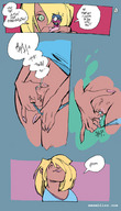 giantess insertion pussy panties vore blonde comic mamabliss cum shrunken_men digested swallowed sandwich hugo_and_kimberly macabre youre_no_fun pooped