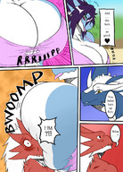 breasts drawing female growth macro dragoness dragon color giant massive dnapalmhead bliss ryakira amelia